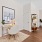 home office area with desk and chair